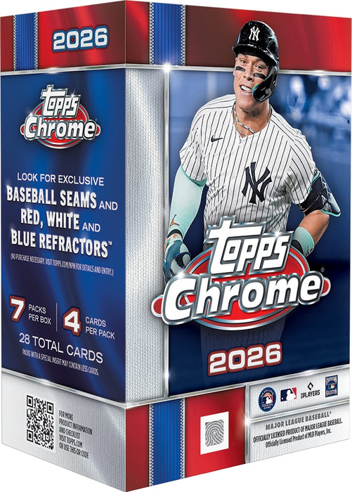 Topps: MLB 2026 Chrome Baseball - Value Box