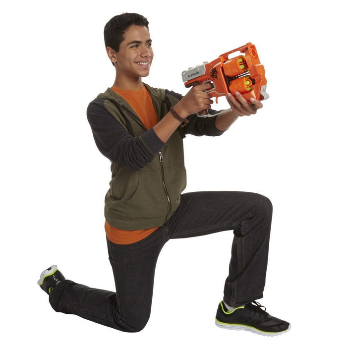 Nerf Zombie Strike: Flipfury Lanzador de Dardos