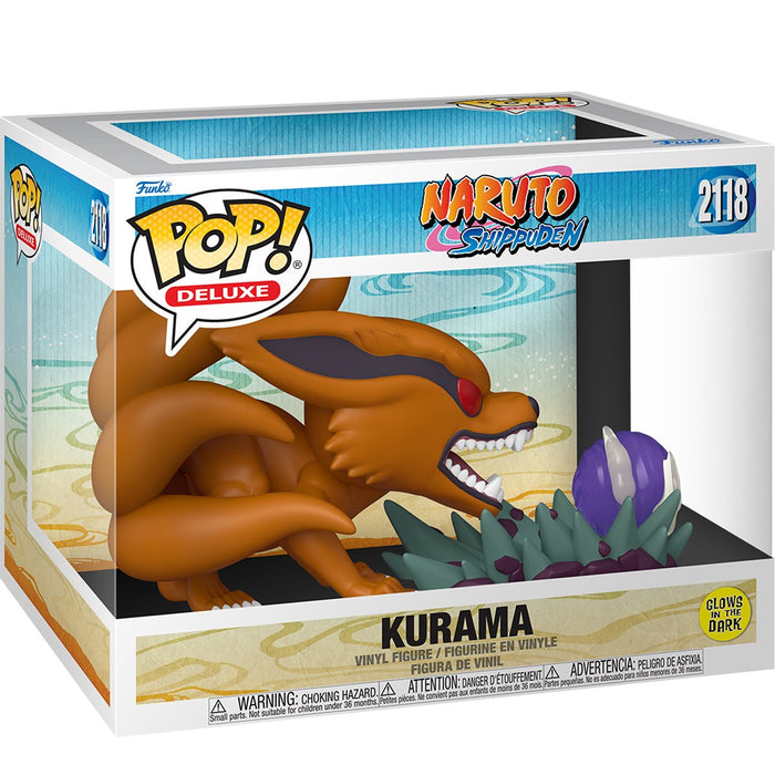 Funko Pop Deluxe: Naruto Shippuden - Kurama Bijuu Dama Glow