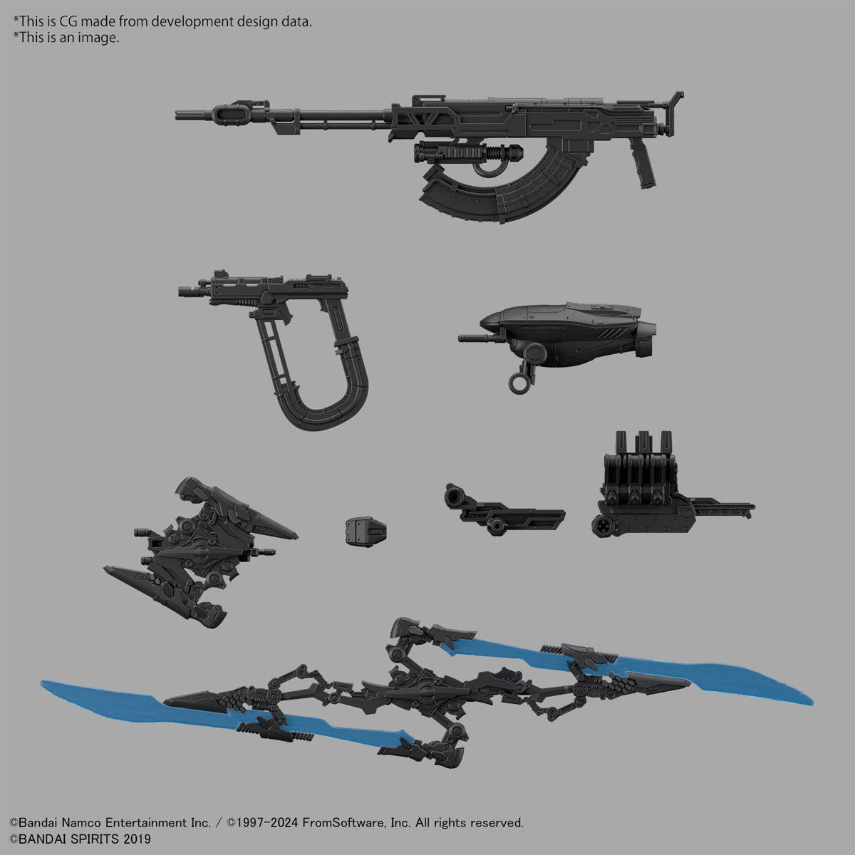 Bandai Hobby Gunpla Model Kit: 30 Minutes Missions Armored Core VI - Schneider Nachtreiher Kit De Plastico