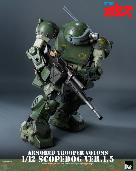 Threezero: Armored Trooper Votoms - Scopedog Version 1.5 Escala 1/12