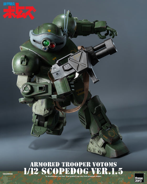 Threezero: Armored Trooper Votoms - Scopedog Version 1.5 Escala 1/12