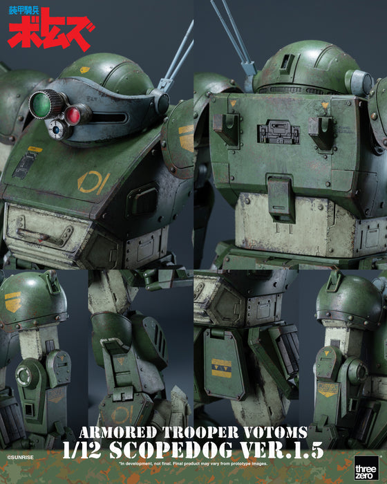 Threezero: Armored Trooper Votoms - Scopedog Version 1.5 Escala 1/12