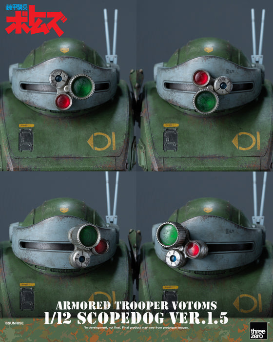 Threezero: Armored Trooper Votoms - Scopedog Version 1.5 Escala 1/12