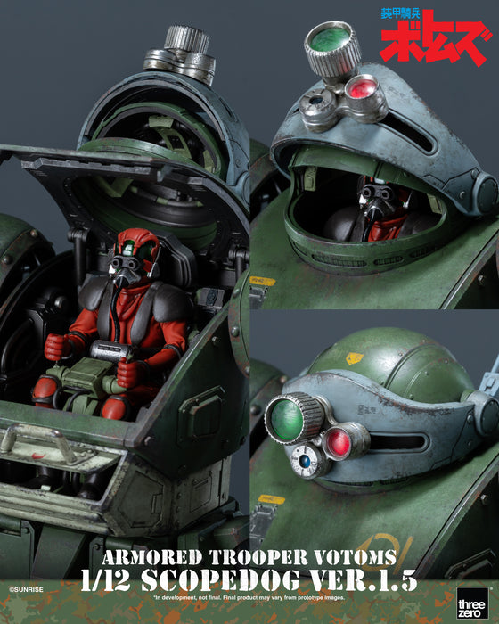 Threezero: Armored Trooper Votoms - Scopedog Version 1.5 Escala 1/12