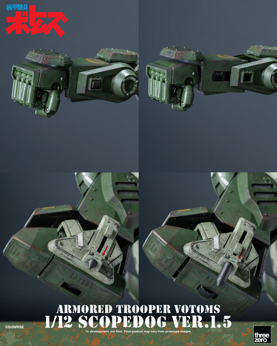 Threezero: Armored Trooper Votoms - Scopedog Version 1.5 Escala 1/12