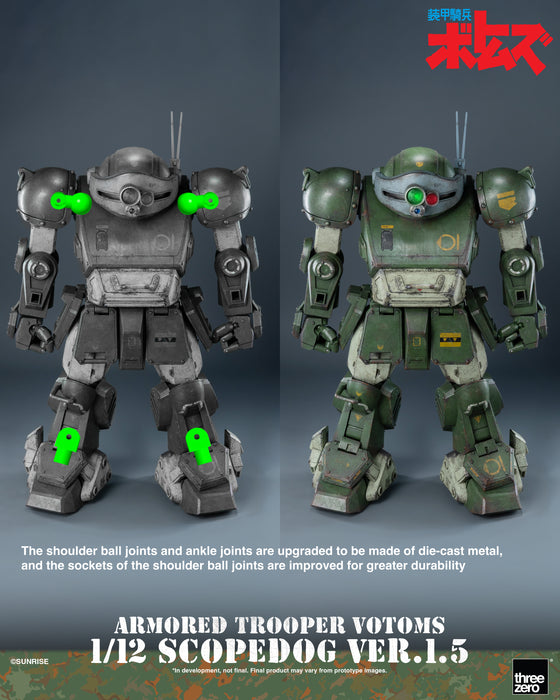 Threezero: Armored Trooper Votoms - Scopedog Version 1.5 Escala 1/12