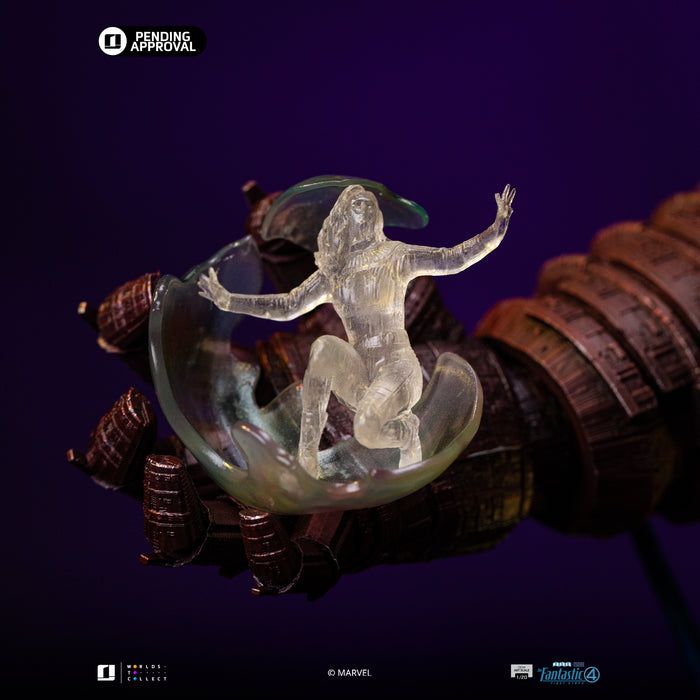 IRON Studios: Marvel Los 4 Fantasticos - Galactus Diorama Deluxe Demi Escala De Arte 1/20