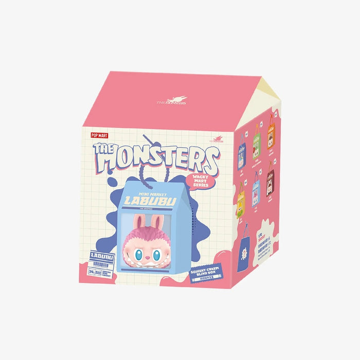 POP MART: Labubu The Monsters - Wacky Mart Series - Squishy Charm Blind Box