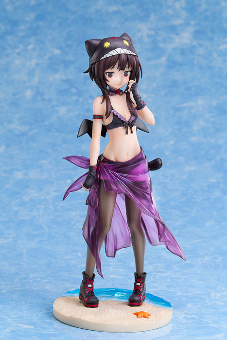 A Dimension Scale Figure: Kono Suba - Megumin Chomusuke Swimsuit Escala 1/7