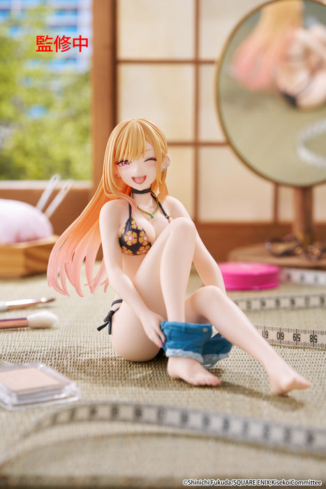 Taito Figures Desktop Cute Figure: My Dress Up Darling - Marin Kitagawa Measured Swimsuit
