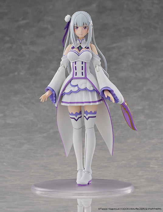 Kadokawa Model Kits: Re Zero Starting Life In Another World - Emilia Deluxe Kit De Plastico