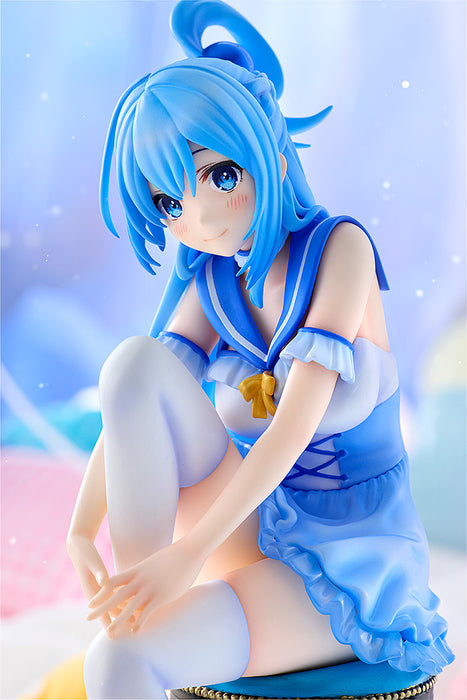 Kadokawa Scale Figure: Kono Suba - Aqua Light Novel Negligee Escala 1/7
