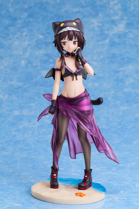 A Dimension Scale Figure: Kono Suba - Megumin Chomusuke Swimsuit Escala 1/7