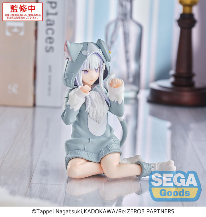 Sega Figures Yumemirize: Re Zero Starting Life In Another World - Emilia Mofumofu Pack
