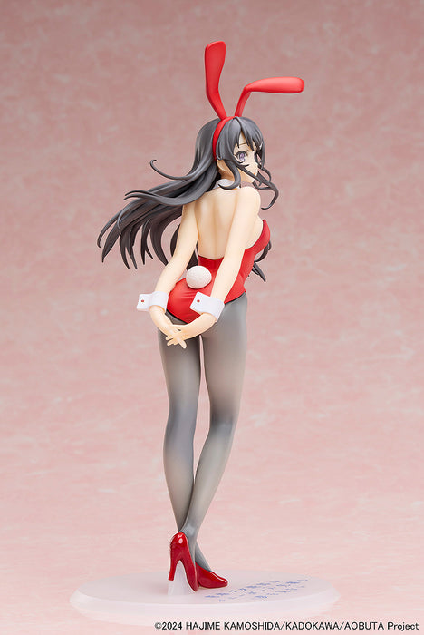 Aniplex Scale Figure: Rascal Does Not Dream Series - Mai Sakurajima Red Bunny Gir Escala 1/7