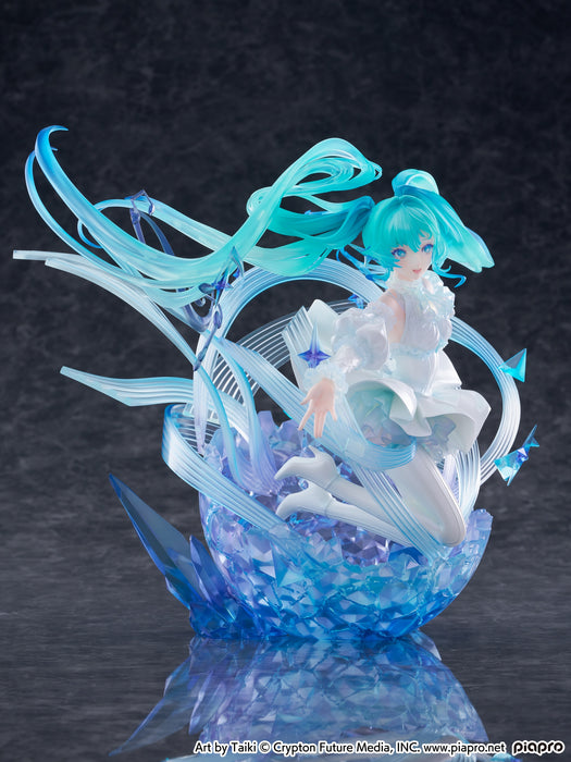 Cyberz Scale Figure: Vocaloid - Hatsune Miku Crystal Dress Escala 1/7