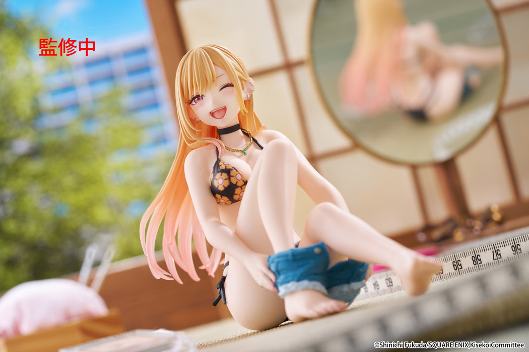 Taito Figures Desktop Cute Figure: My Dress Up Darling - Marin Kitagawa Measured Swimsuit