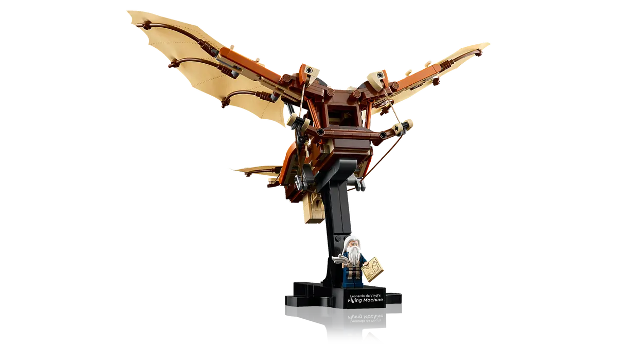 LEGO Icons Maquina Voladora de Leonardo da Vinci 10363