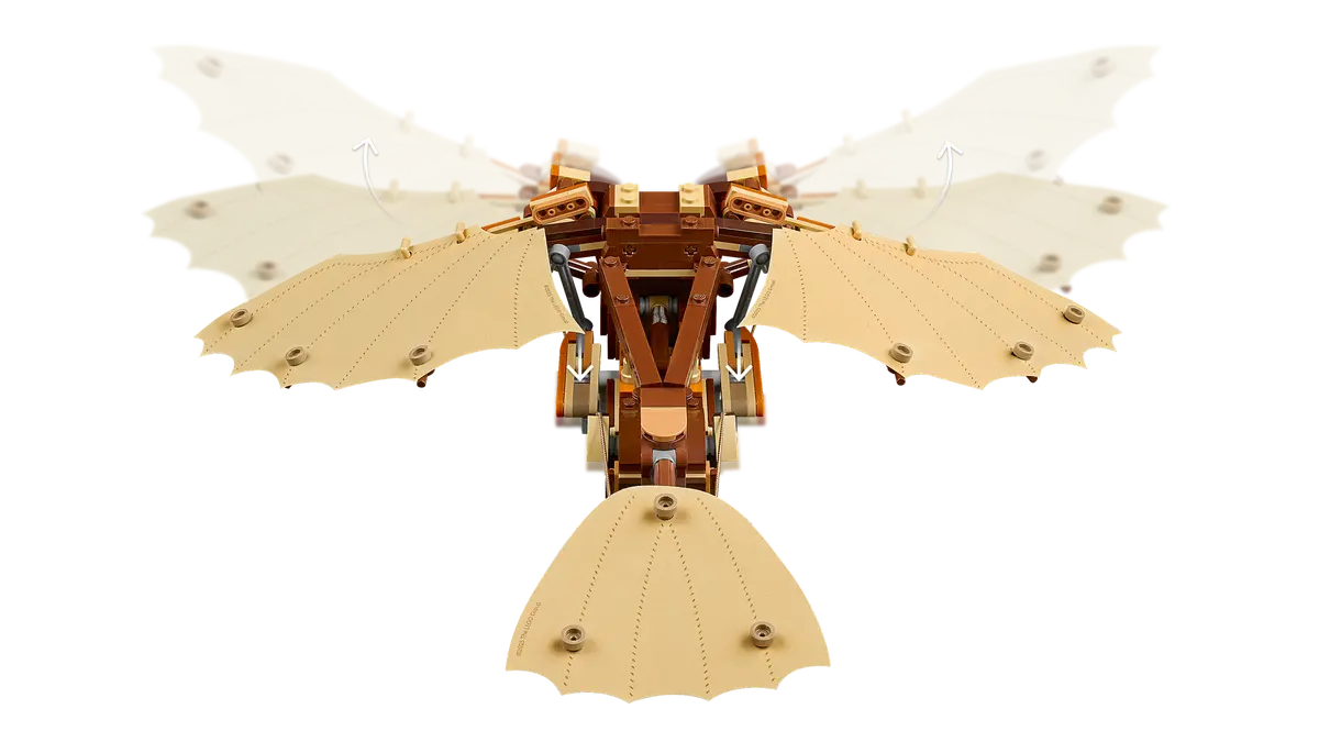 LEGO Icons Maquina Voladora de Leonardo da Vinci 10363