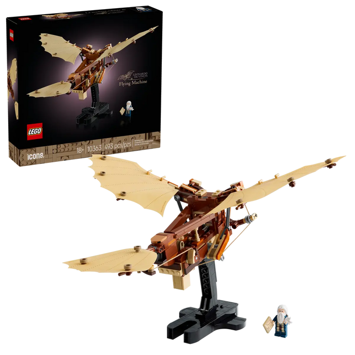 LEGO Icons Maquina Voladora de Leonardo da Vinci 10363