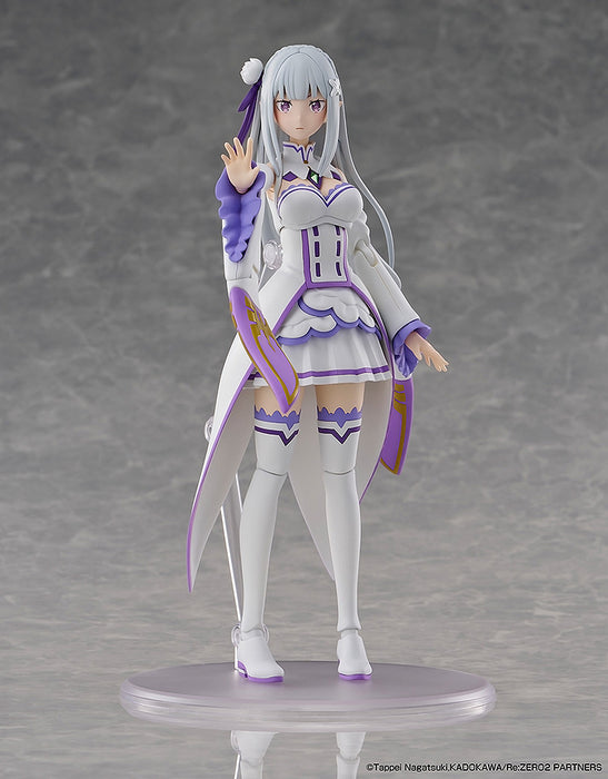 Kadokawa Model Kits: Re Zero Starting Life In Another World - Emilia Deluxe Kit De Plastico
