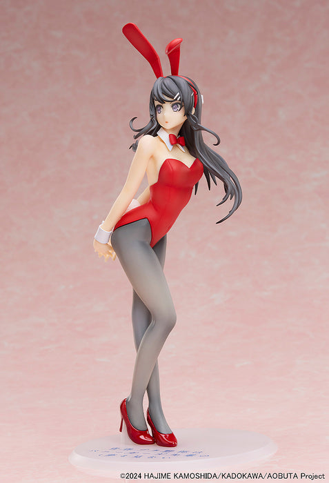 Aniplex Scale Figure: Rascal Does Not Dream Series - Mai Sakurajima Red Bunny Gir Escala 1/7