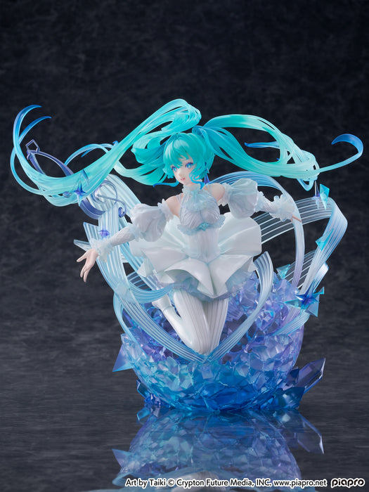 Cyberz Scale Figure: Vocaloid - Hatsune Miku Crystal Dress Escala 1/7