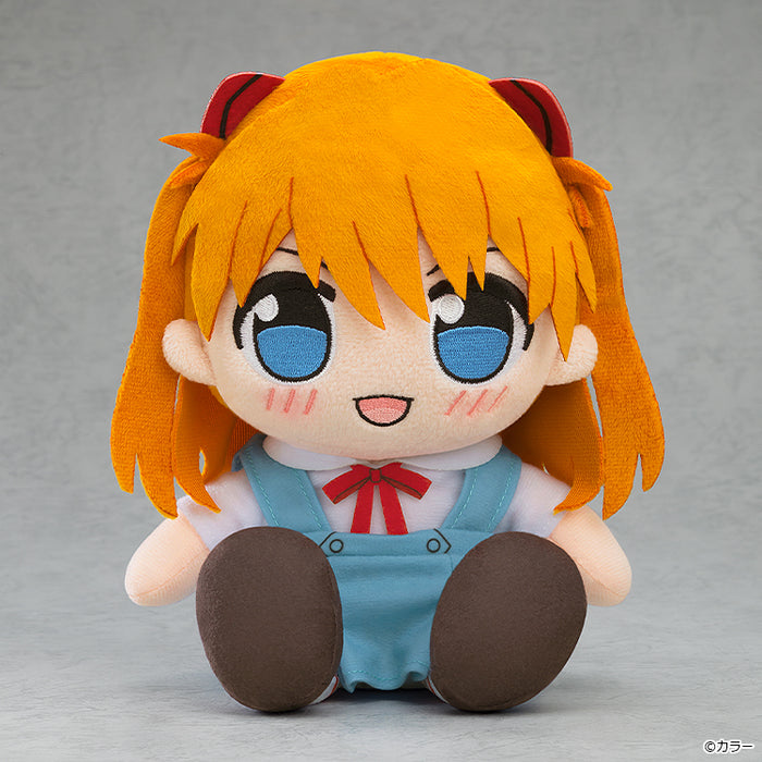 Good Smile Plushie Kuripan: Rebuild Of Evangelion - Asuka Shikinami Langley School Uniform Peluche
