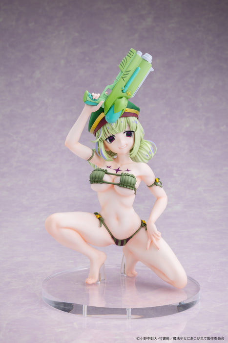 Kadokawa Scale Figure: Gushing Over Magical Girls - Leoparde Swimsuit Escala 1/6