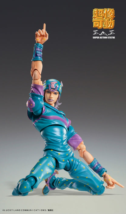 Medicos Entertainment Action Figure: Jojos Bizarre Adventure Part 7 Steel Ball Run - Chozokado Johnny Joestar Second