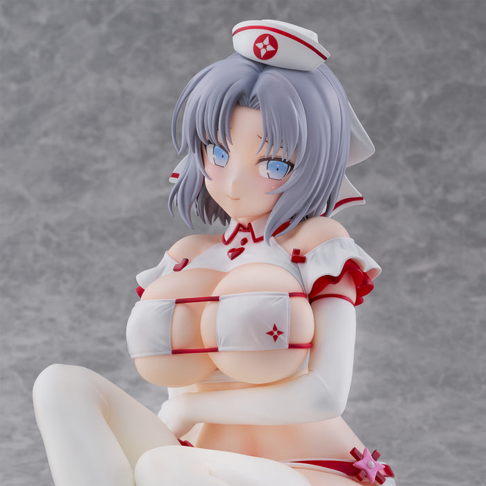 Hobby Stock Scale Figure: Shinovi Master Senran Kagura New Link - Yumi Sexy Nurse Escala 1/4