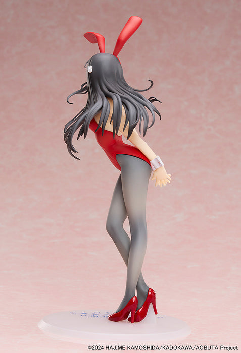 Aniplex Scale Figure: Rascal Does Not Dream Series - Mai Sakurajima Red Bunny Gir Escala 1/7