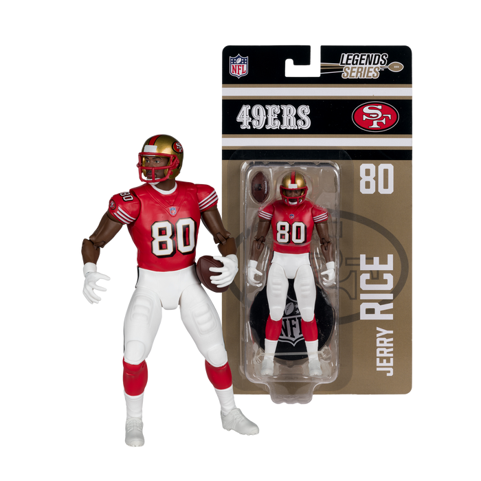 Mcfarlane Nfl Articulated Figures: Legends Series - Jerry Rice 6 Pulgadas