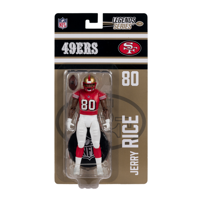 Mcfarlane Nfl Articulated Figures: Legends Series - Jerry Rice 6 Pulgadas