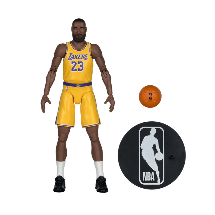 Mcfarlane NBA Articulated Figures: Los Angeles Lakers - Lebron James 6 Pulgadas