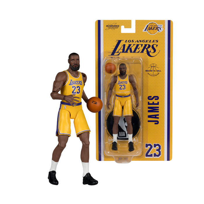 Mcfarlane NBA Articulated Figures: Los Angeles Lakers - Lebron James 6 Pulgadas