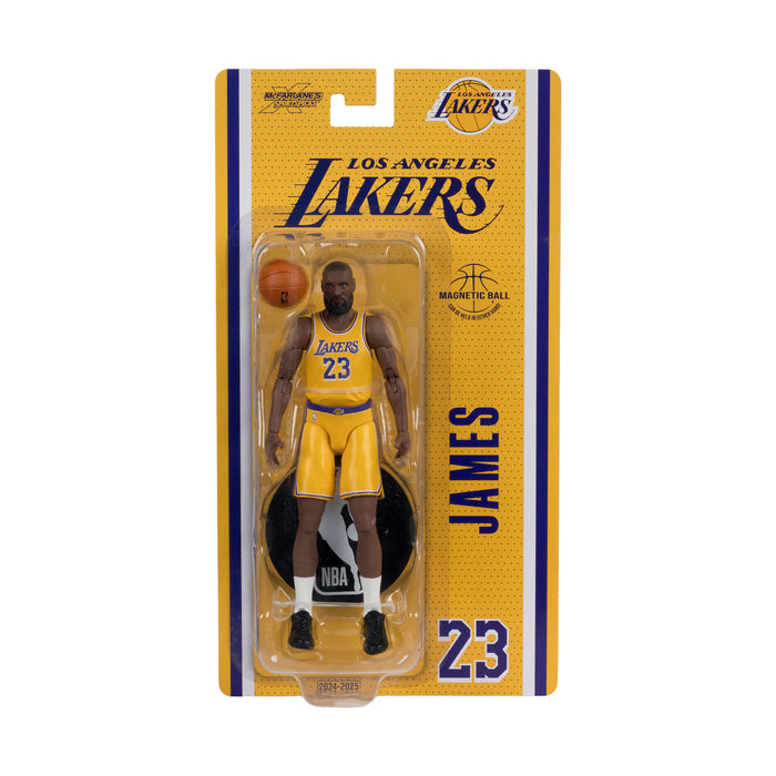 Mcfarlane NBA Articulated Figures: Los Angeles Lakers - Lebron James 6 Pulgadas
