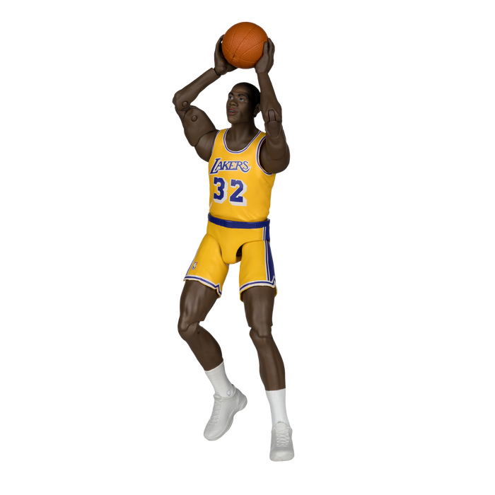 Mcfarlane Nba Articulated Figures: Legends Series - Earvin Magic Johnson 6 Pulgadas