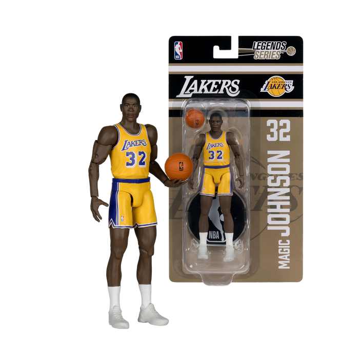 Mcfarlane Nba Articulated Figures: Legends Series - Earvin Magic Johnson 6 Pulgadas