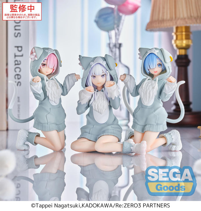 Sega Figures Yumemirize: Re Zero Starting Life In Another World - Ram Mofumofu Pack