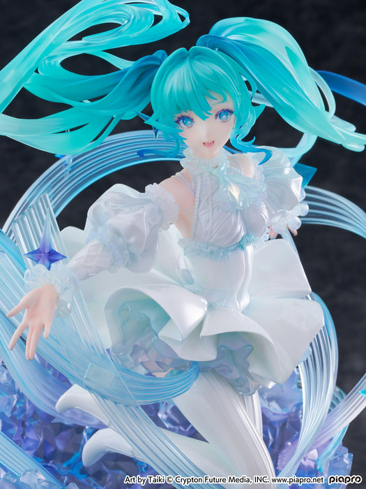 Cyberz Scale Figure: Vocaloid - Hatsune Miku Crystal Dress Escala 1/7