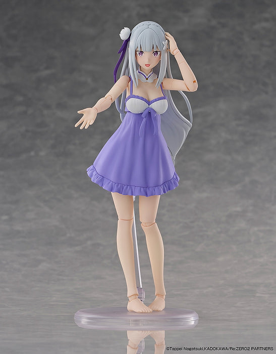 Kadokawa Model Kits: Re Zero Starting Life In Another World - Emilia Deluxe Kit De Plastico