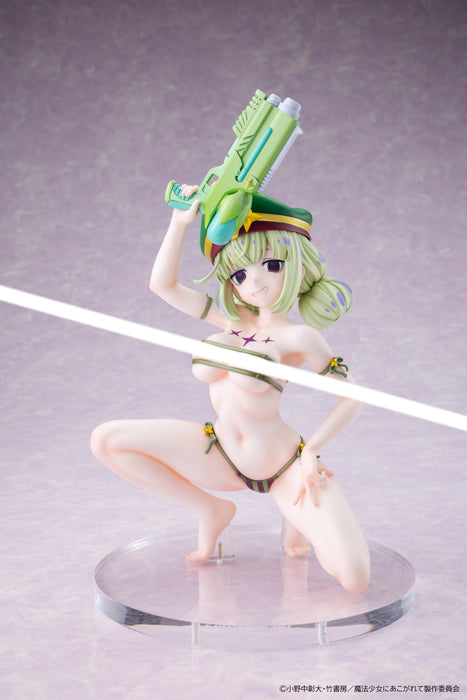 Kadokawa Scale Figure: Gushing Over Magical Girls - Leoparde Swimsuit Escala 1/6