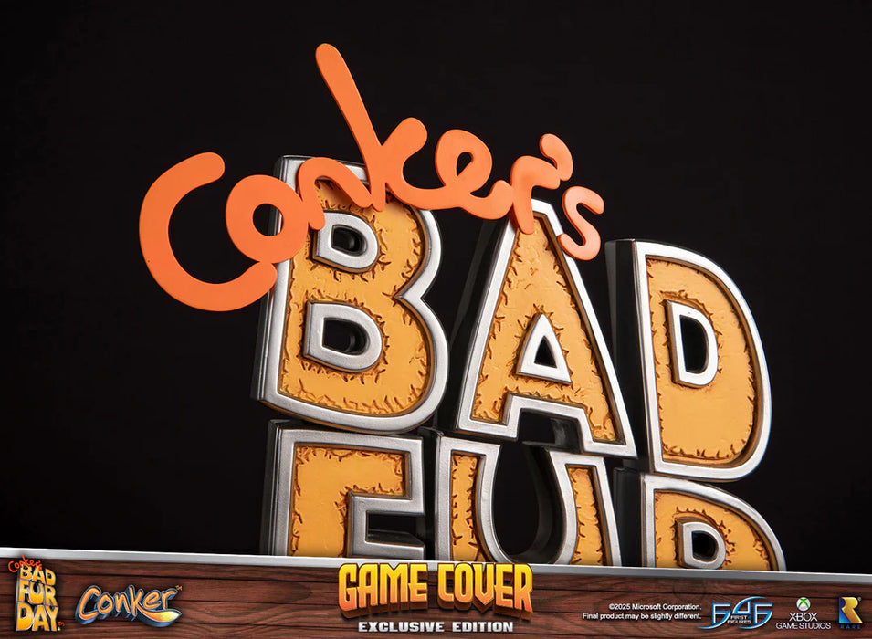First 4 Figures: Conkers Bad Fur Day - Game Cover Exclusive Edition 17 Pulgadas