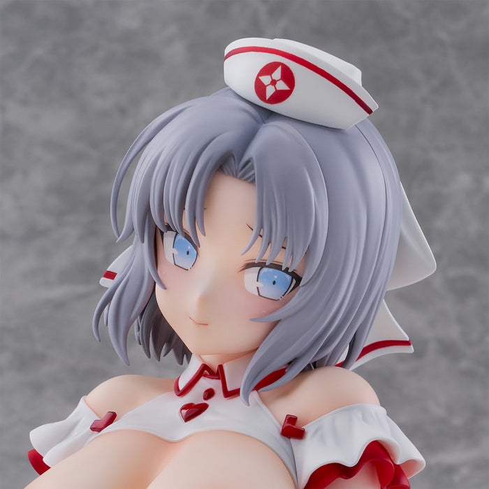 Hobby Stock Scale Figure: Shinovi Master Senran Kagura New Link - Yumi Sexy Nurse Escala 1/4