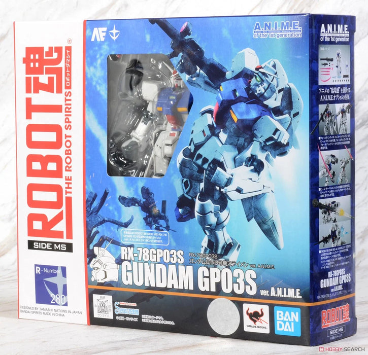 Bandai Tamashii Nations The Robot Spirits: Mobile Suits Gundam Stardust Memory 0083 - RX 78GP03S Figura de Accion