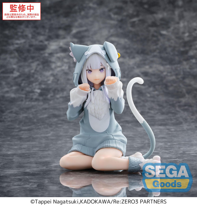 Sega Figures Yumemirize: Re Zero Starting Life In Another World - Emilia Mofumofu Pack