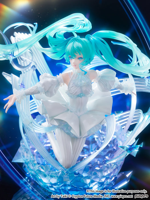 Cyberz Scale Figure: Vocaloid - Hatsune Miku Crystal Dress Escala 1/7