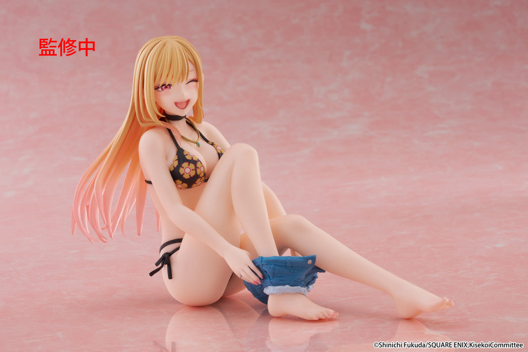 Taito Figures Desktop Cute Figure: My Dress Up Darling - Marin Kitagawa Measured Swimsuit